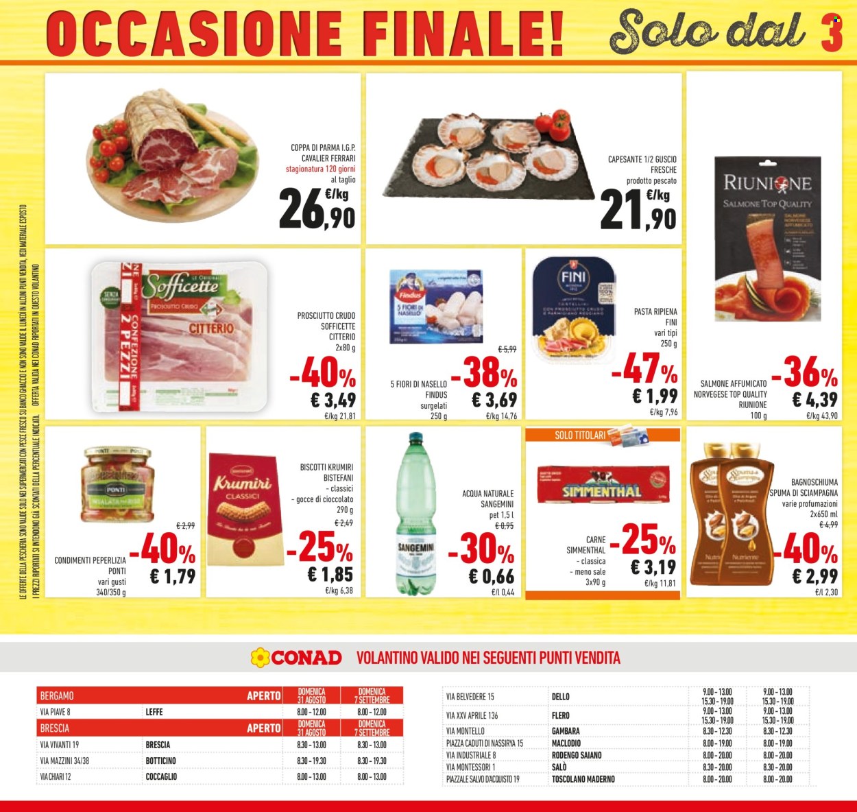 Volantino Conad - 27/8/2025 - 9/9/2025. Pagina 36