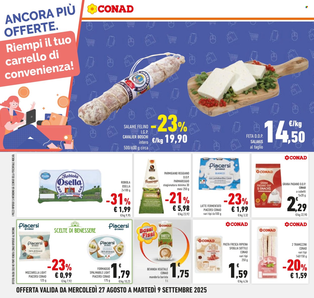 Volantino Conad - 27/8/2025 - 9/9/2025. Pagina 14