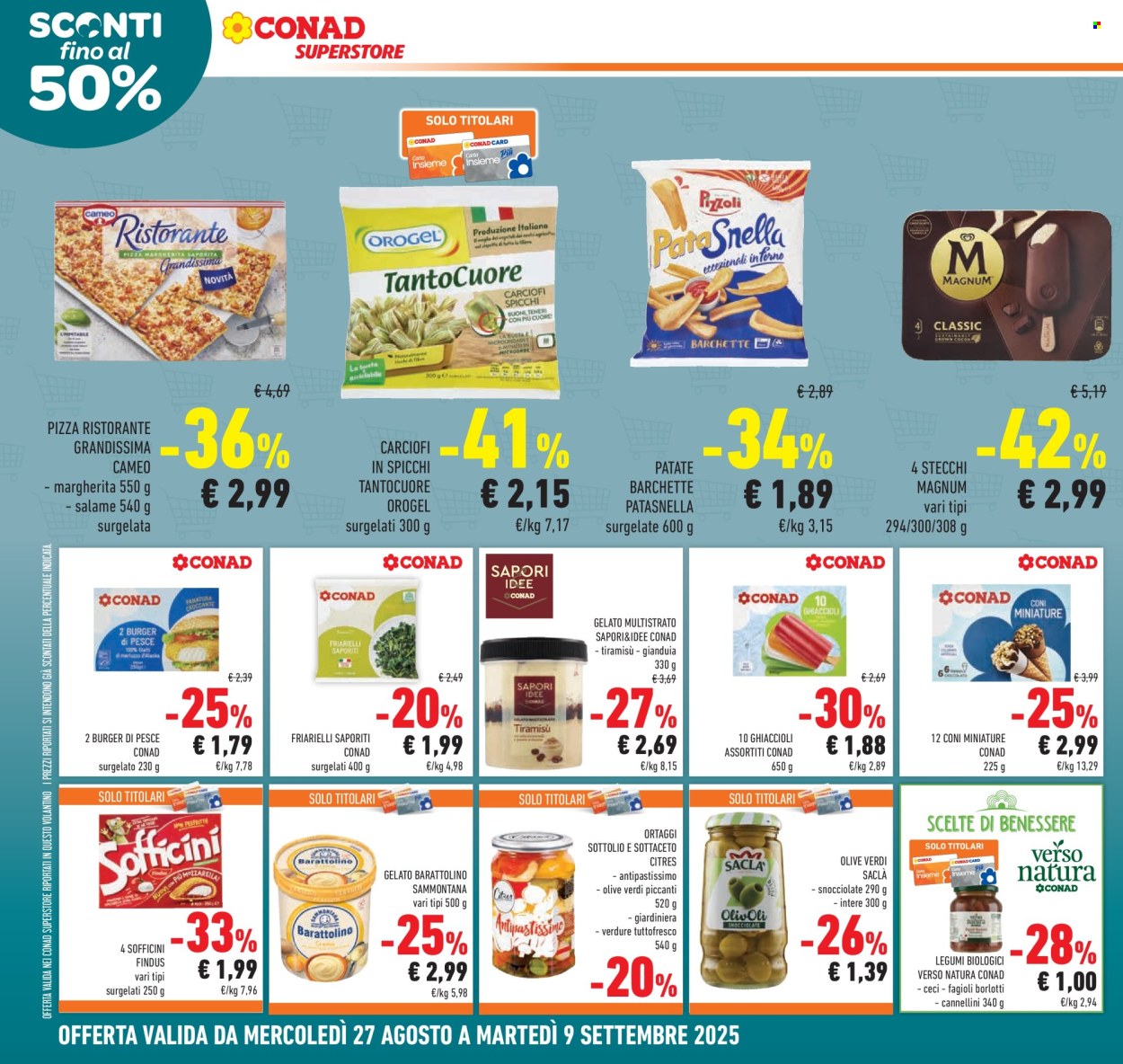 Volantino Conad Superstore - 27/8/2025 - 9/9/2025. Pagina 8