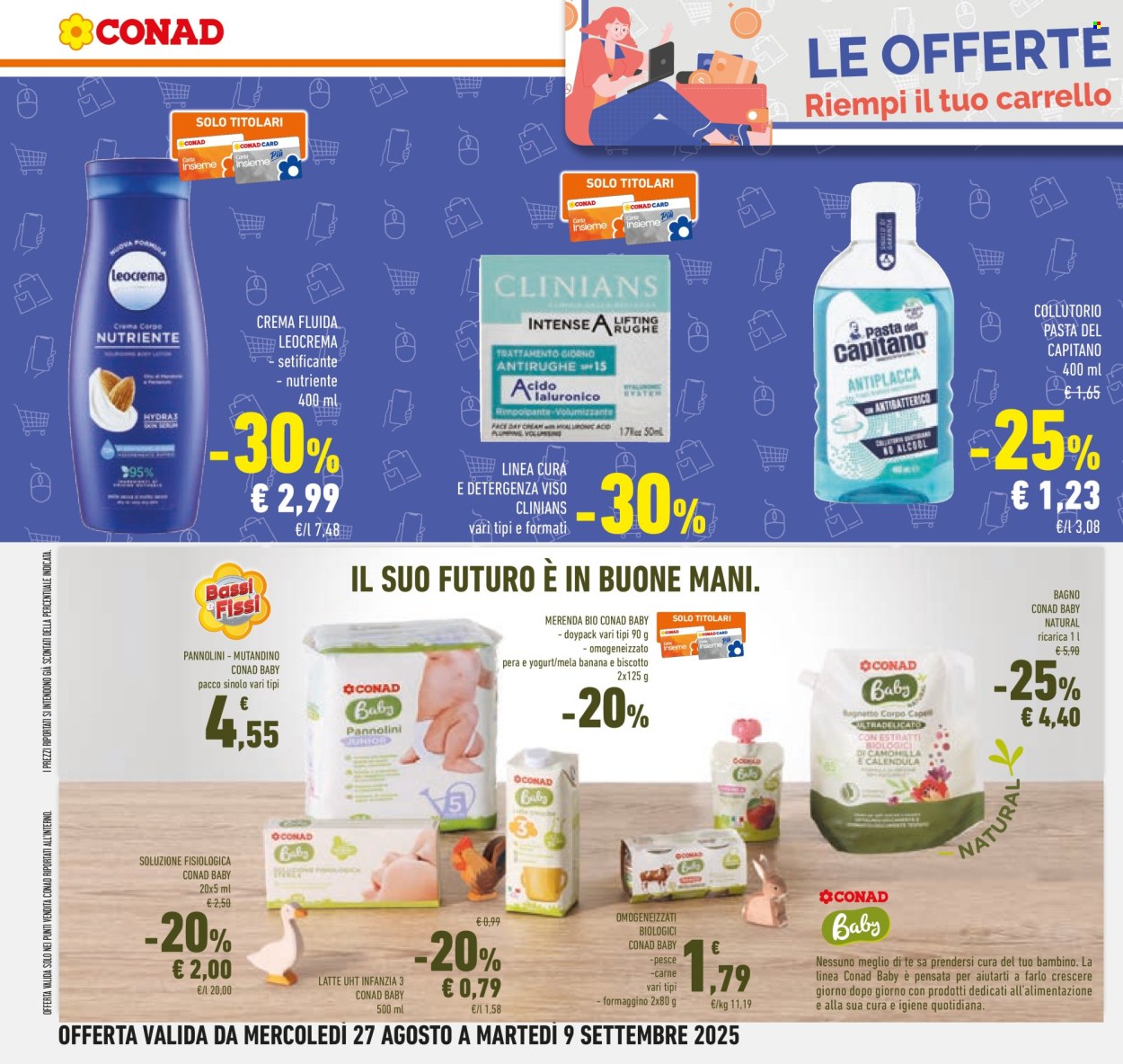 Volantino Conad - 27/8/2025 - 9/9/2025. Pagina 20