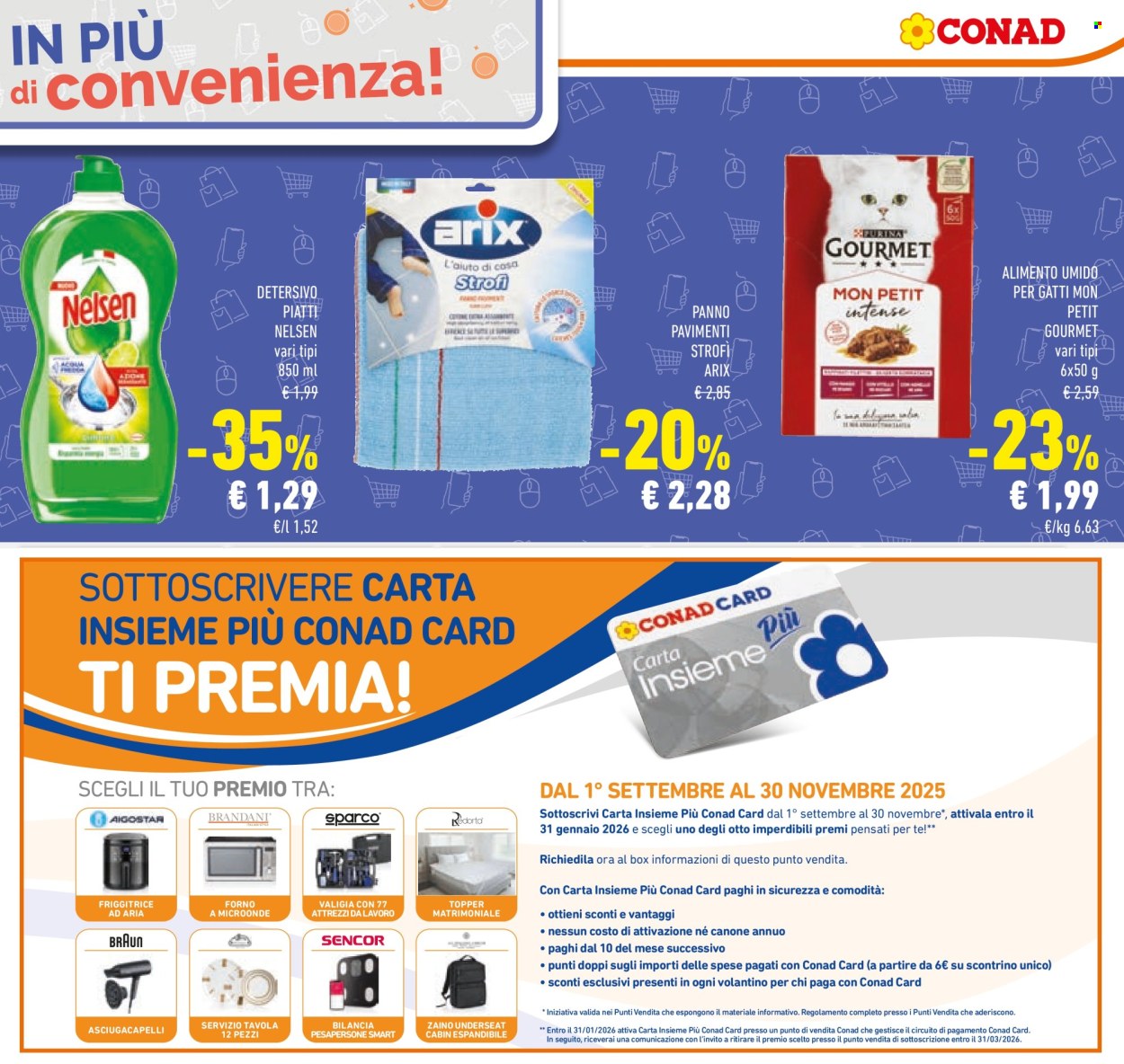 Volantino Conad - 27/8/2025 - 9/9/2025. Pagina 21