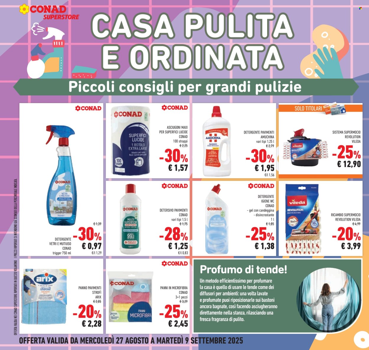 Volantino Conad Superstore - 27/8/2025 - 9/9/2025. Pagina 14