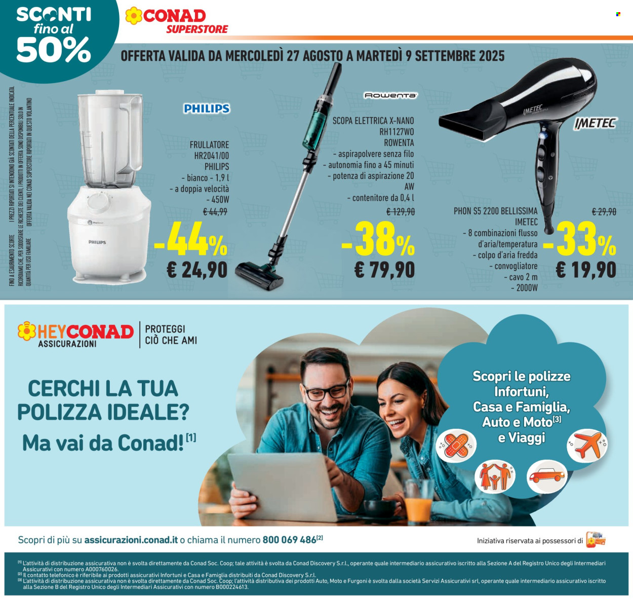 Volantino Conad Superstore - 27/8/2025 - 9/9/2025. Pagina 18