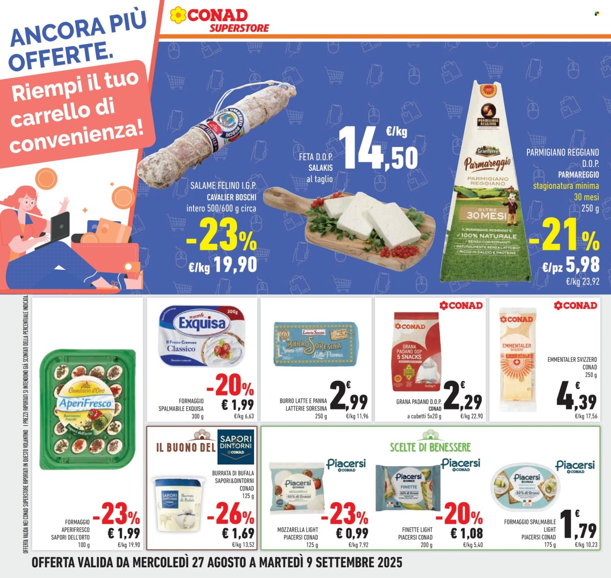 Volantino Conad Superstore - 27/8/2025 - 9/9/2025. Pagina 20