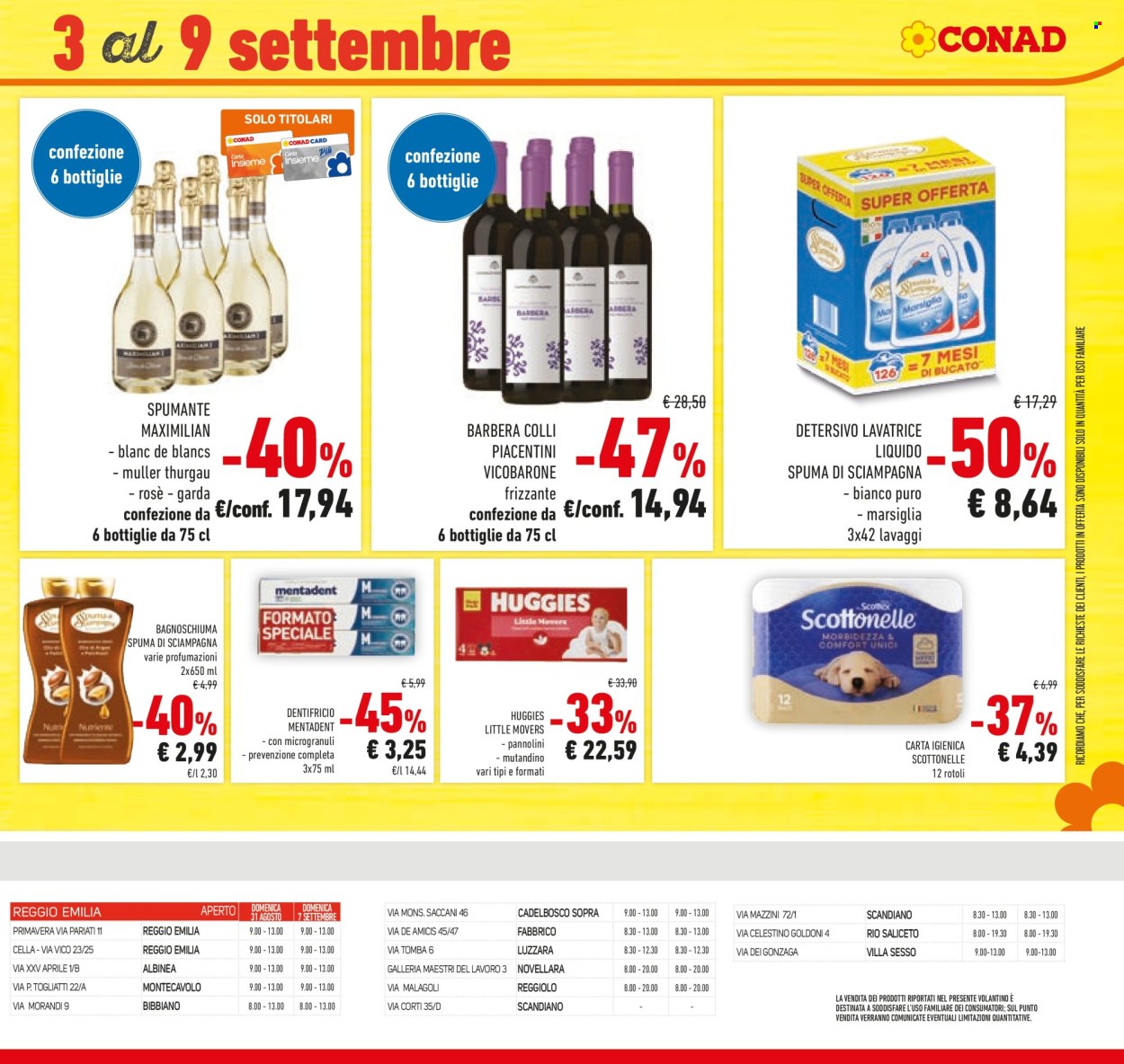 Volantino Conad - 27/8/2025 - 9/9/2025. Pagina 35