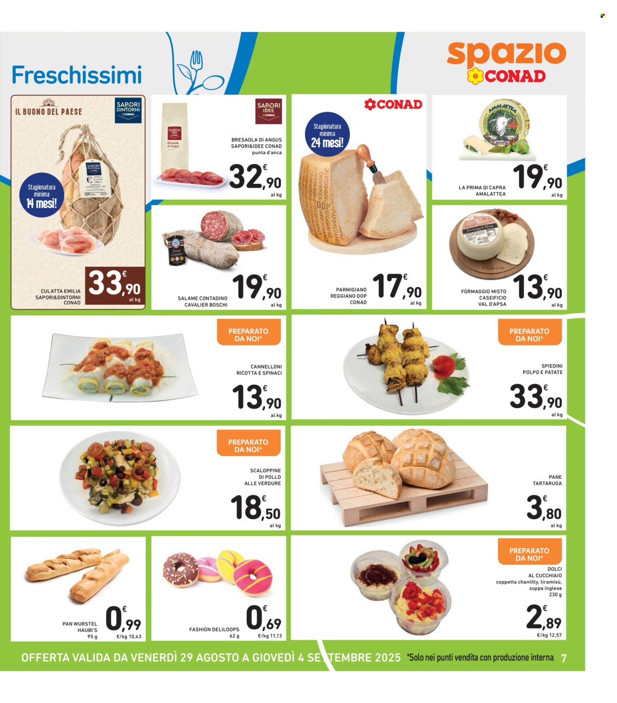 Volantino Spazio Conad - 29/8/2025 - 4/9/2025. Pagina 7