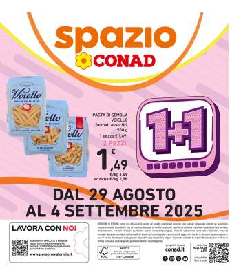 Volantino Spazio Conad - 29/8/2025 - 4/9/2025.