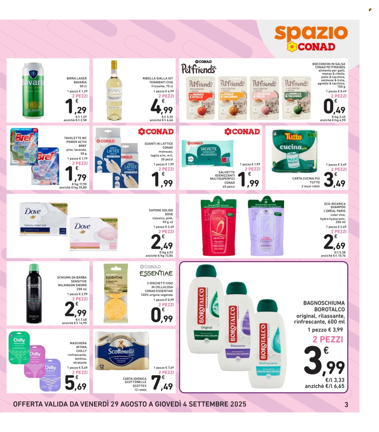 Volantino Spazio Conad - 29/8/2025 - 4/9/2025. Pagina 3