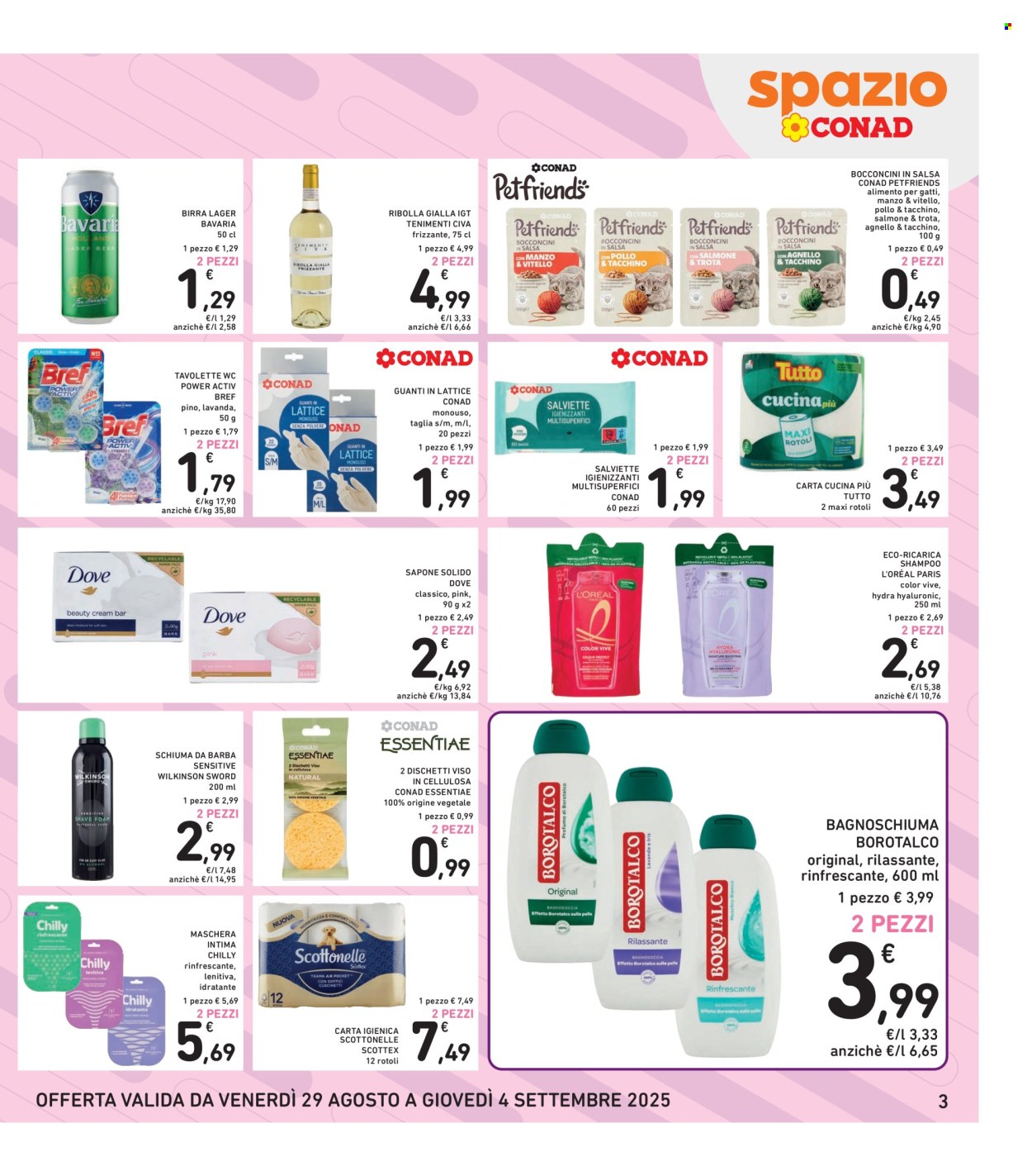 Volantino Spazio Conad - 29/8/2025 - 4/9/2025. Pagina 3