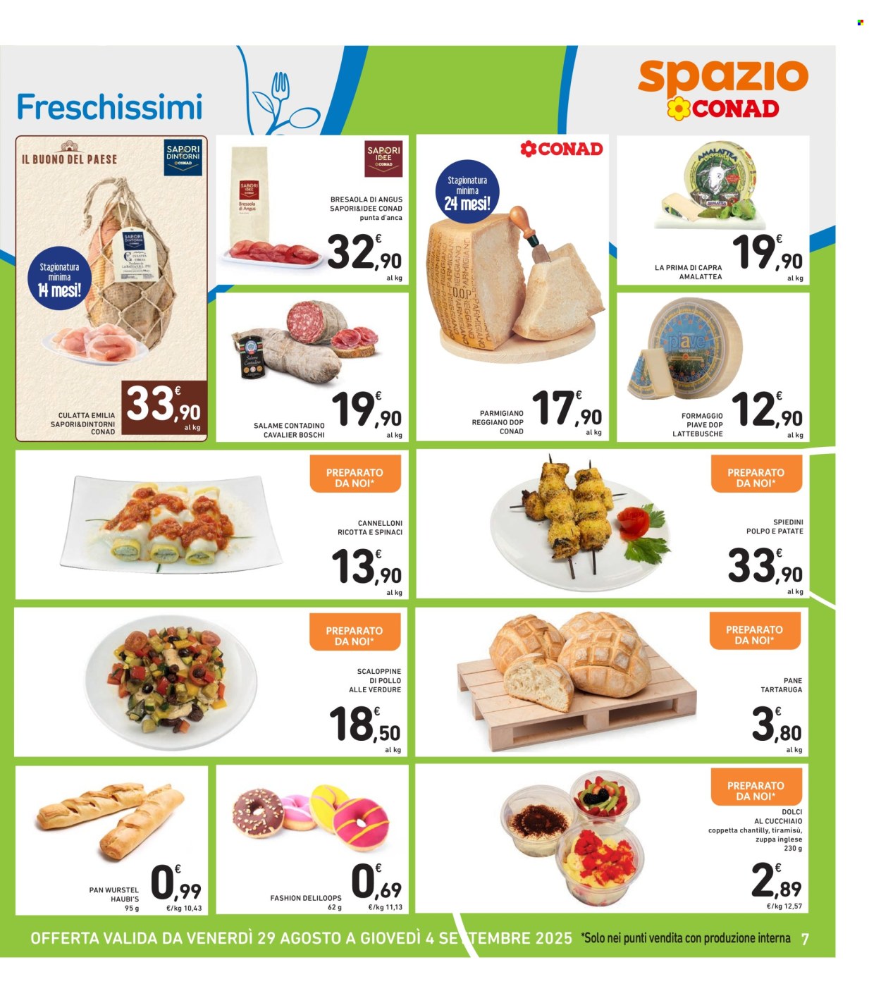 Volantino Spazio Conad - 29/8/2025 - 4/9/2025. Pagina 7