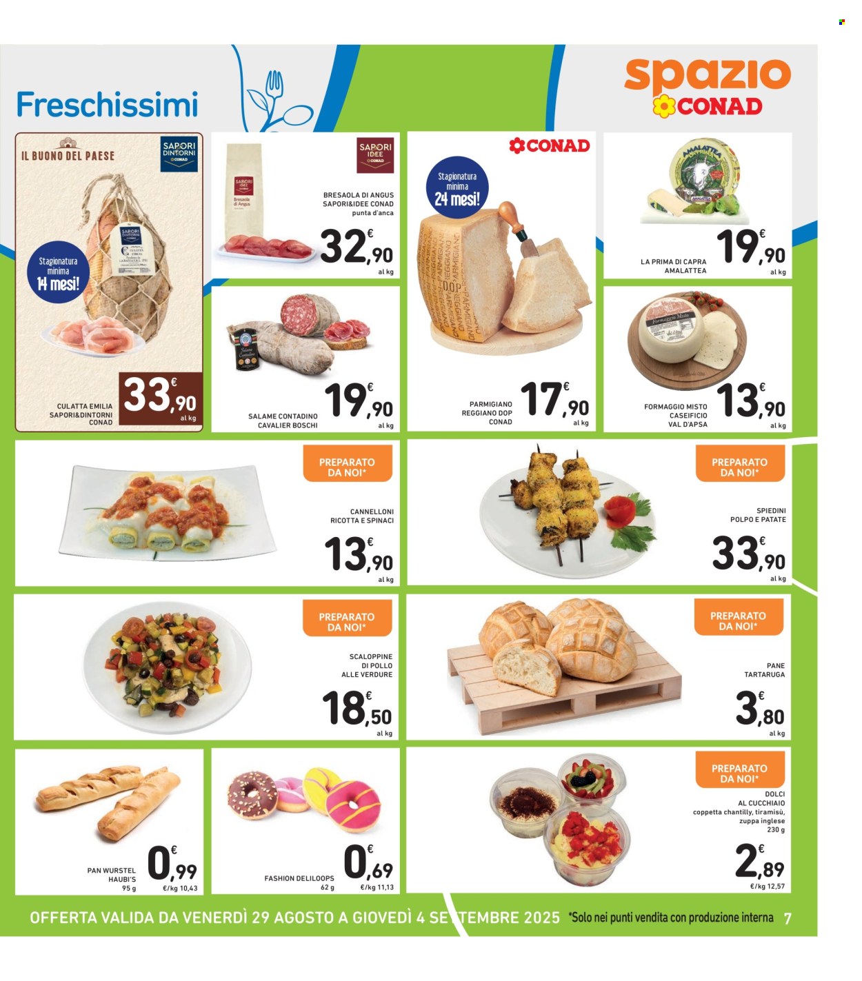 Volantino Spazio Conad - 29/8/2025 - 4/9/2025. Pagina 7