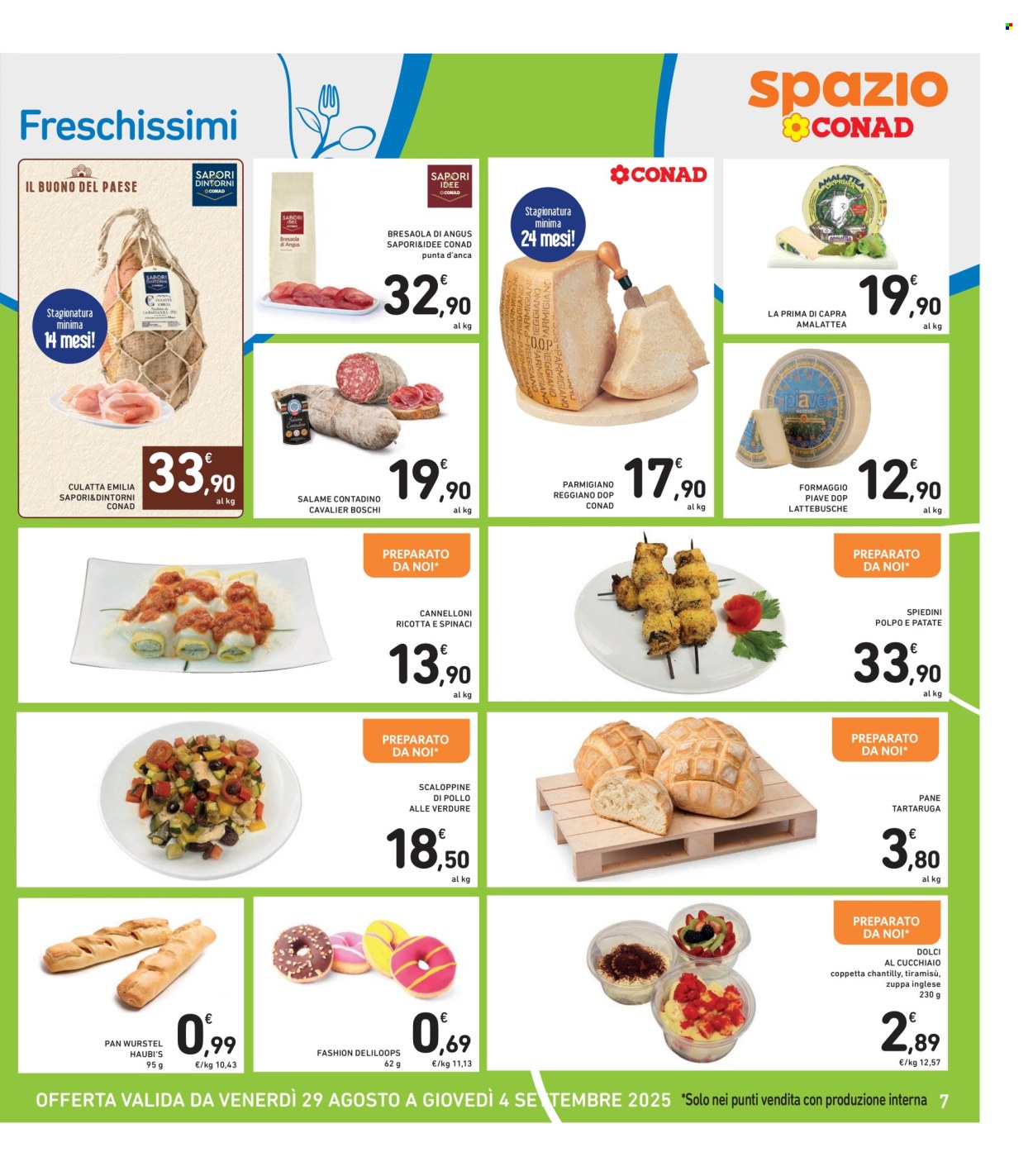Volantino Spazio Conad - 29/8/2025 - 4/9/2025. Pagina 7