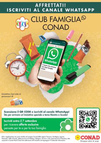 Volantino Conad - 22/8/2025 - 7/9/2025.