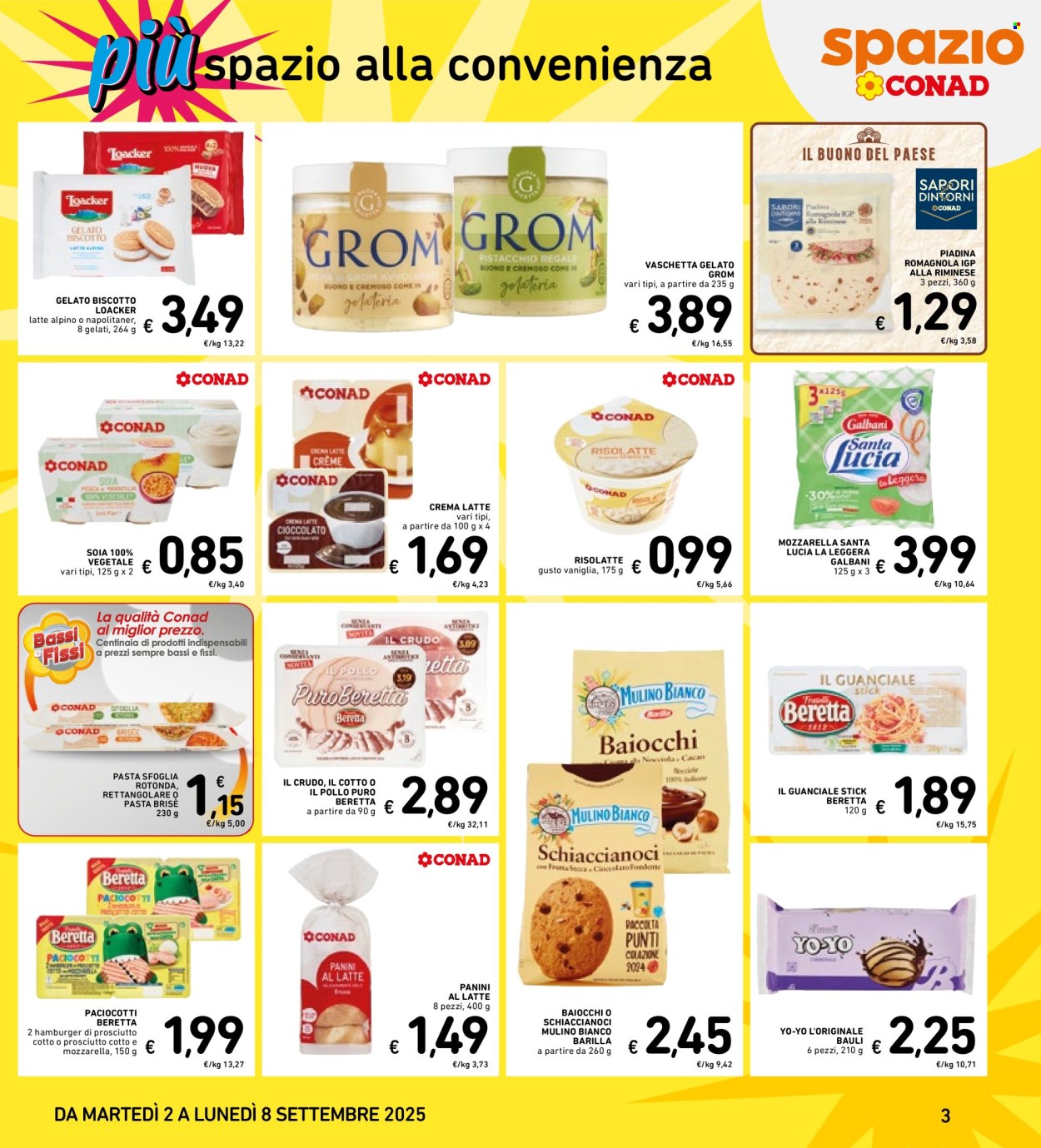 Volantino Spazio Conad - 2/9/2025 - 8/9/2025. Pagina 3