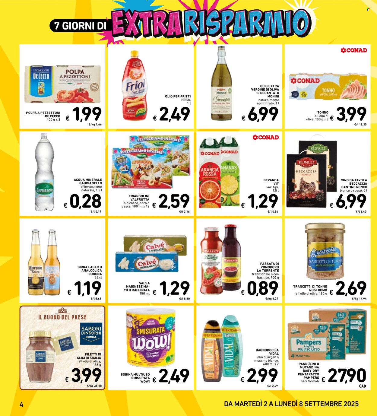 Volantino Spazio Conad - 2/9/2025 - 8/9/2025. Pagina 4