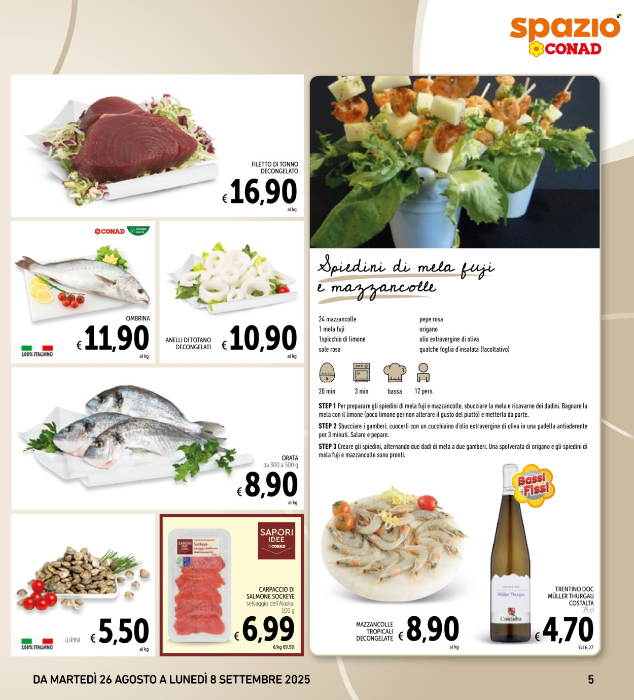 Volantino Spazio Conad - 26/8/2025 - 8/9/2025. Pagina 5