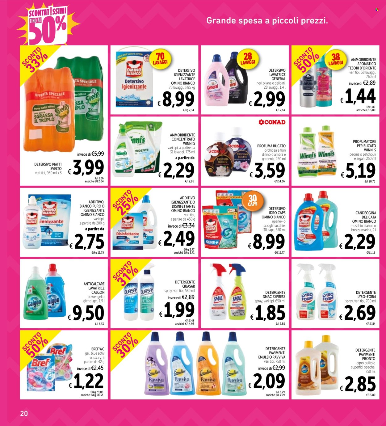 Volantino Spazio Conad - 26/8/2025 - 8/9/2025. Pagina 20