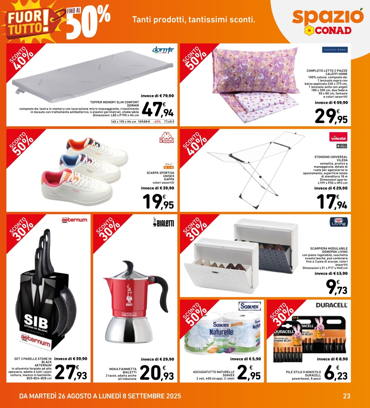 Volantino Spazio Conad - 26/8/2025 - 8/9/2025. Pagina 23