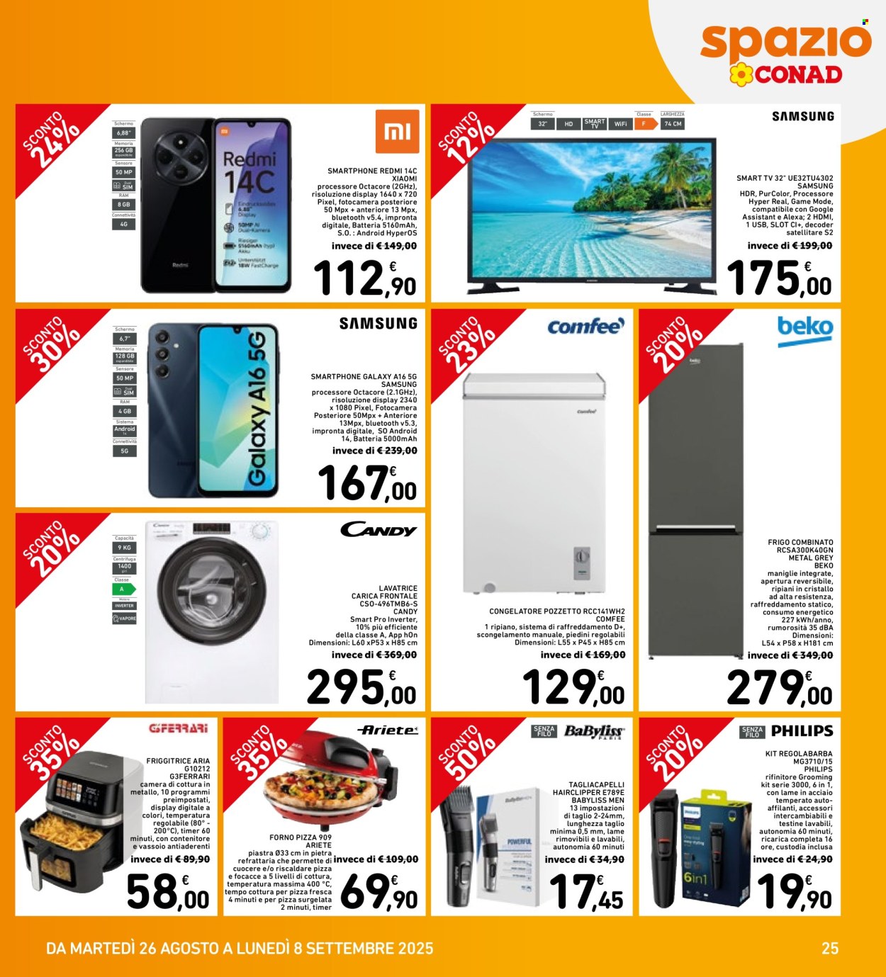 Volantino Spazio Conad - 26/8/2025 - 8/9/2025. Pagina 25