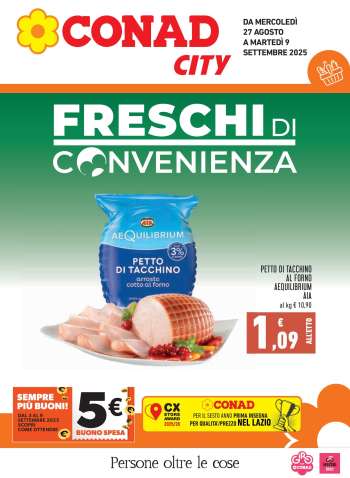 Volantino Conad - 27/8/2025 - 9/9/2025.