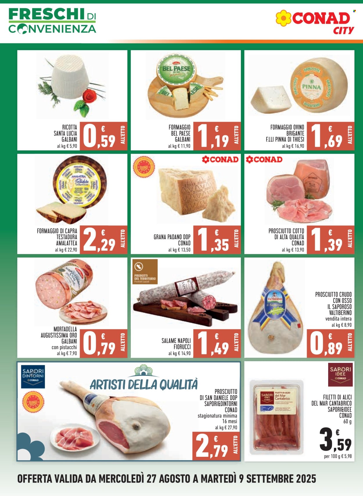 Volantino Conad - 27/8/2025 - 9/9/2025. Pagina 4