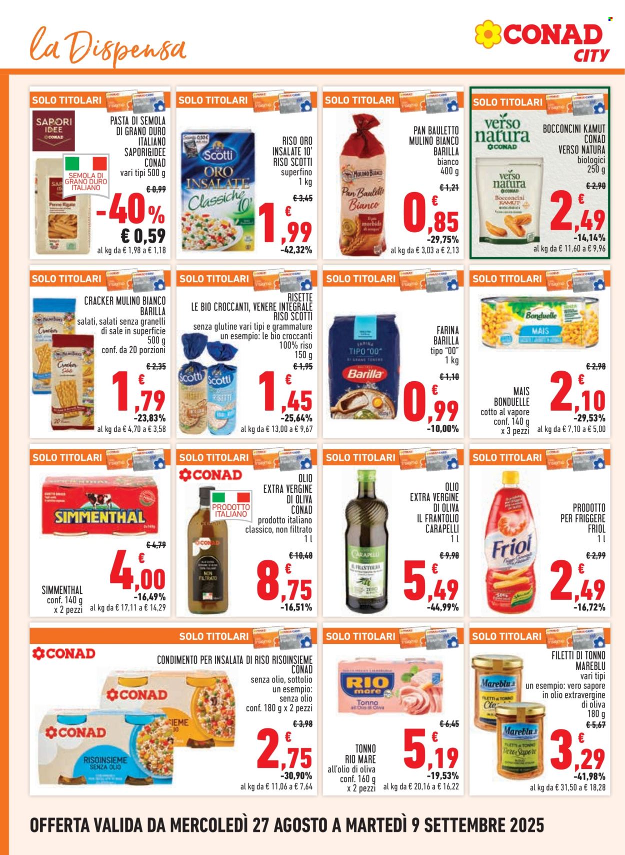 Volantino Conad - 27/8/2025 - 9/9/2025. Pagina 10