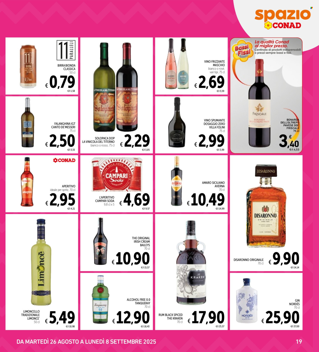 Volantino Spazio Conad - 26/8/2025 - 8/9/2025. Pagina 19