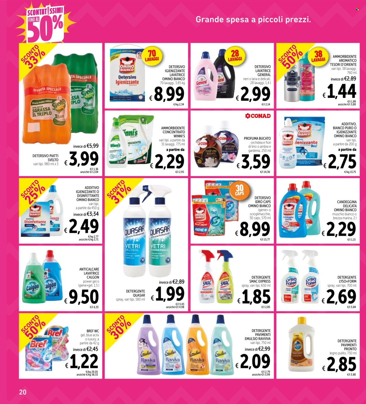 Volantino Spazio Conad - 26/8/2025 - 8/9/2025. Pagina 20
