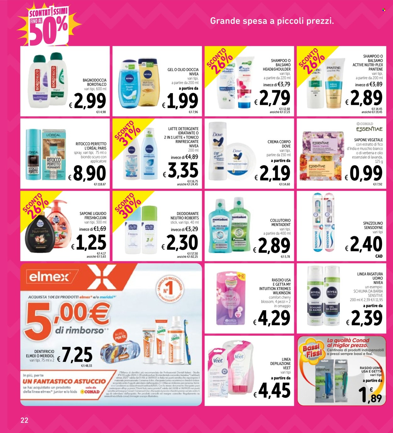 Volantino Spazio Conad - 26/8/2025 - 8/9/2025. Pagina 22