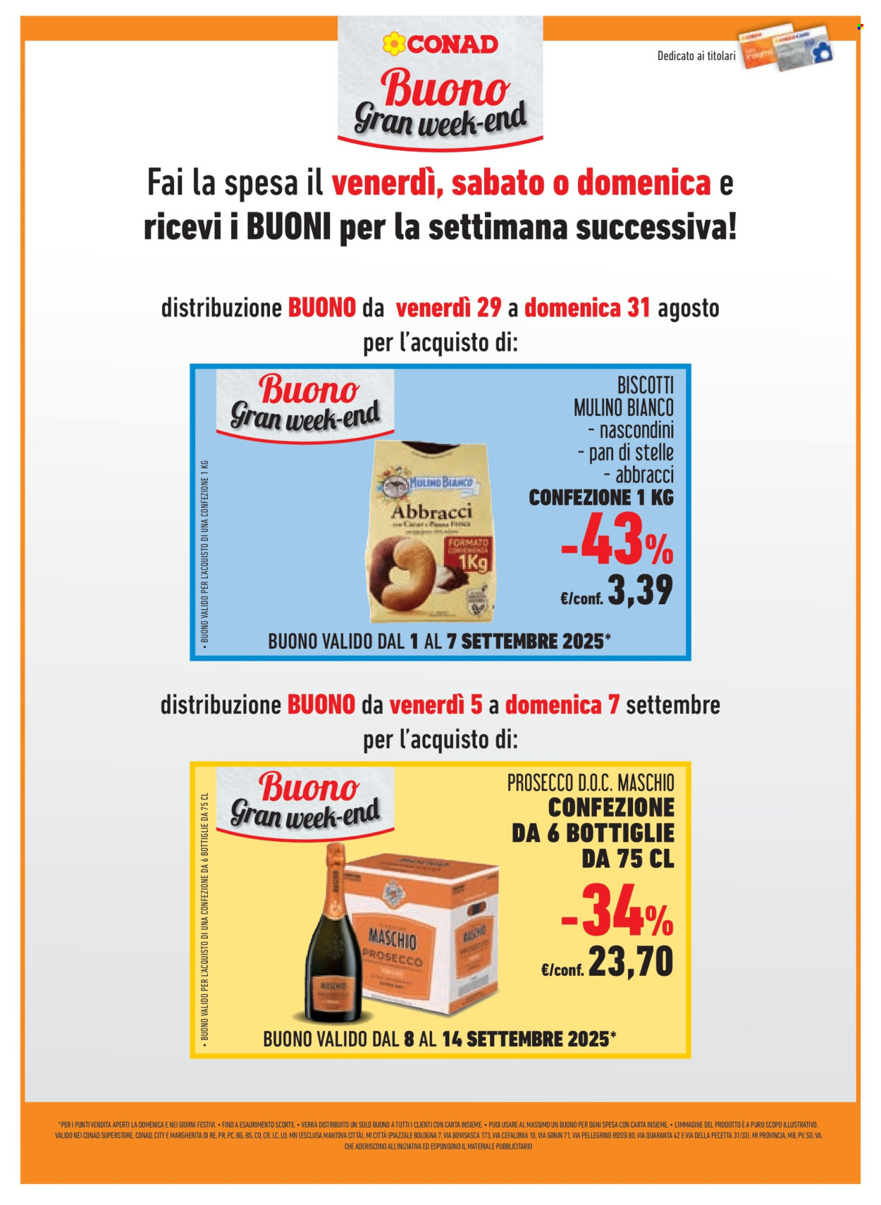 Volantino Conad - 27/8/2025 - 9/9/2025. Pagina 13