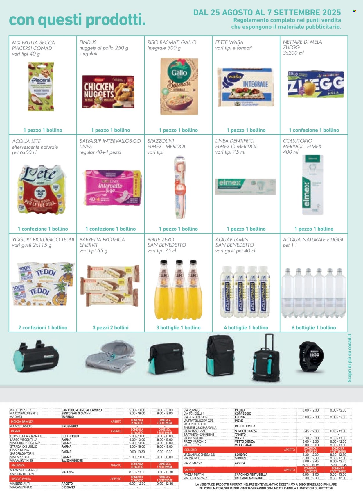 Volantino Conad - 27/8/2025 - 9/9/2025. Pagina 15