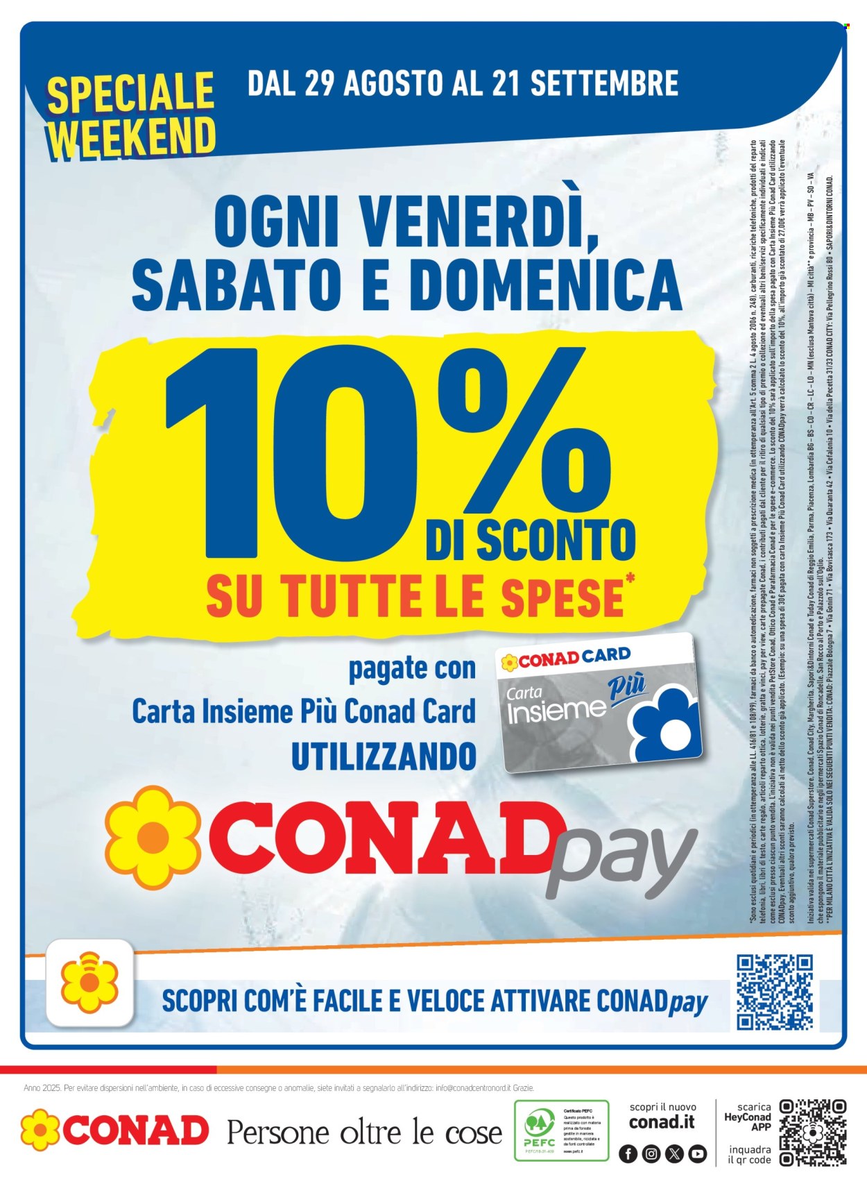 Volantino Conad - 27/8/2025 - 9/9/2025. Pagina 18