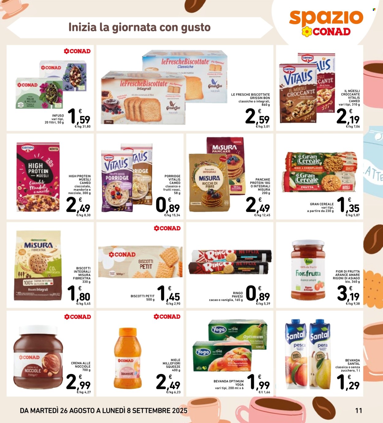 Volantino Spazio Conad - 26/8/2025 - 8/9/2025. Pagina 11