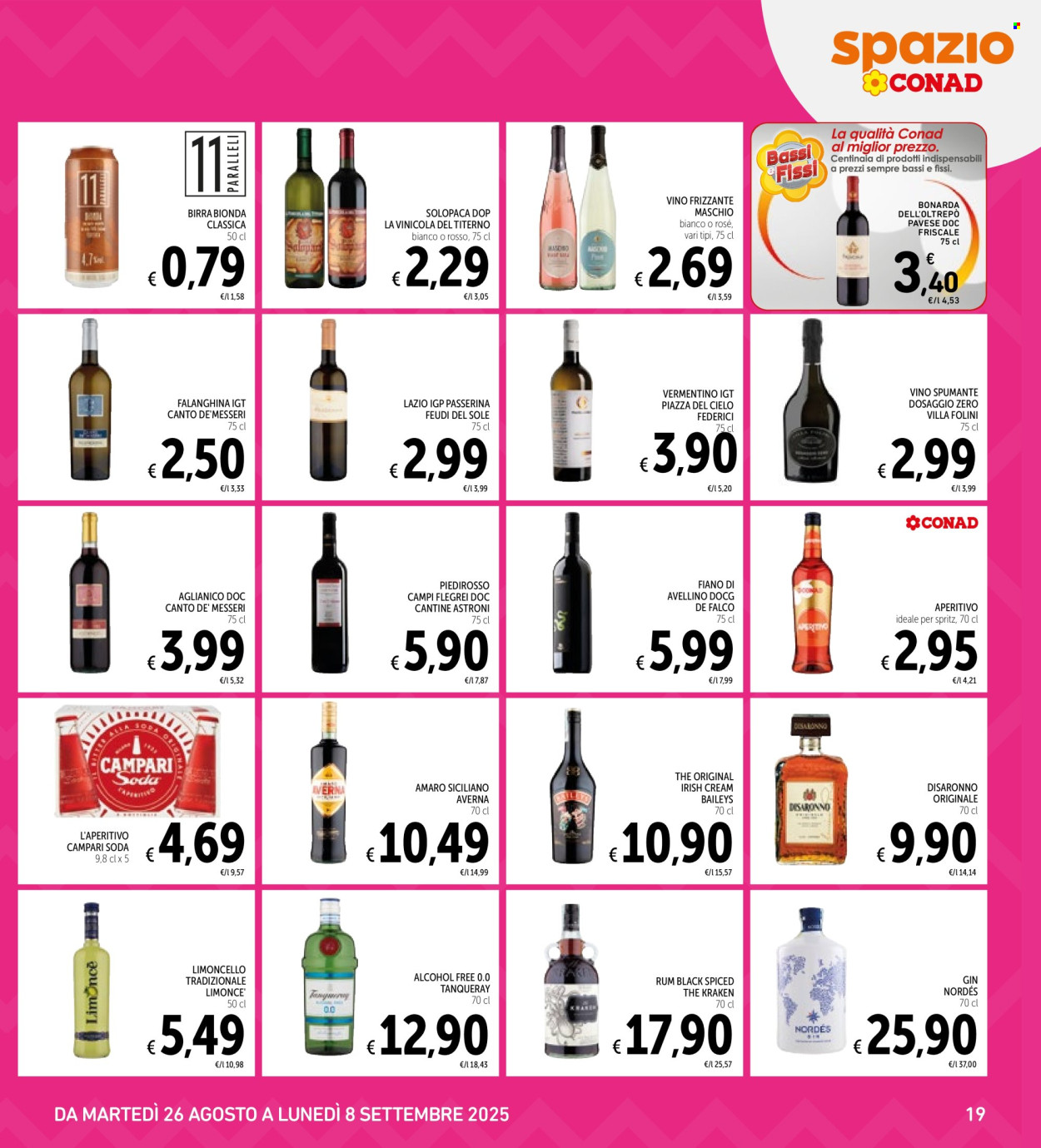 Volantino Spazio Conad - 26/8/2025 - 8/9/2025. Pagina 19