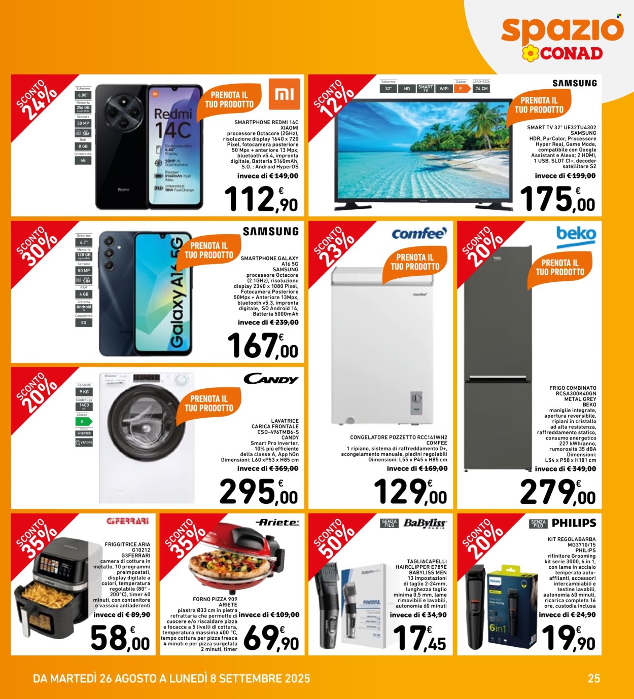 Volantino Spazio Conad - 26/8/2025 - 8/9/2025. Pagina 25