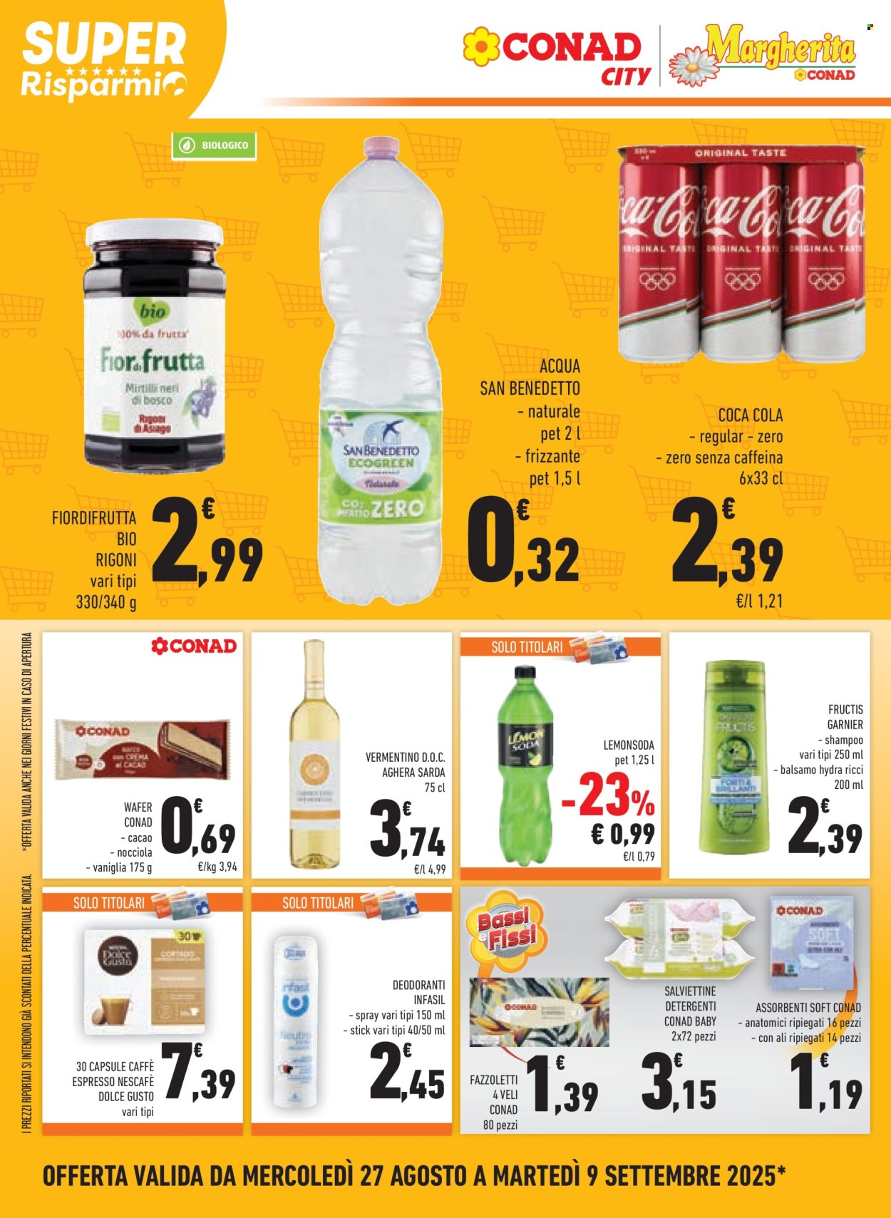 Volantino Conad - 27/8/2025 - 9/9/2025. Pagina 8