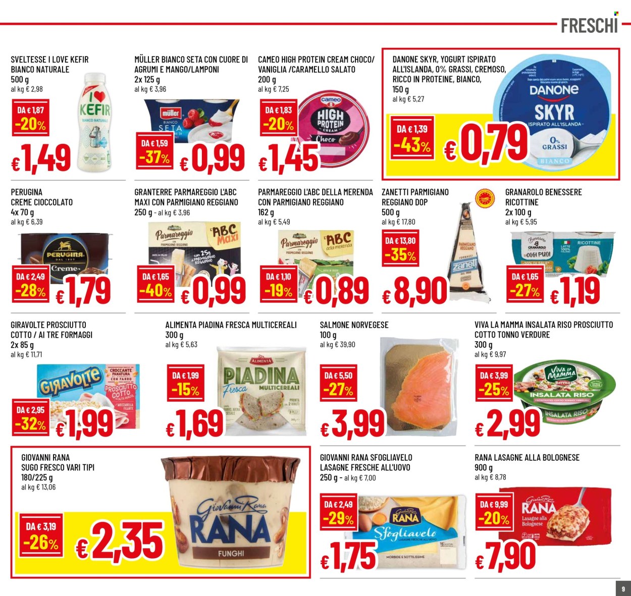 Volantino Famila - 21/8/2025 - 3/9/2025. Pagina 9