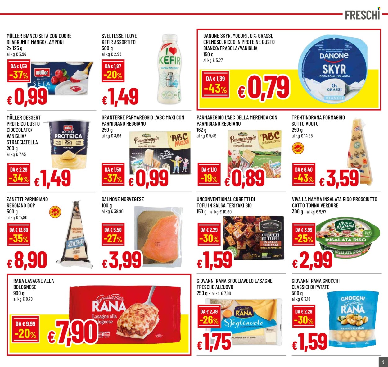 Volantino Famila - 21/8/2025 - 3/9/2025. Pagina 9