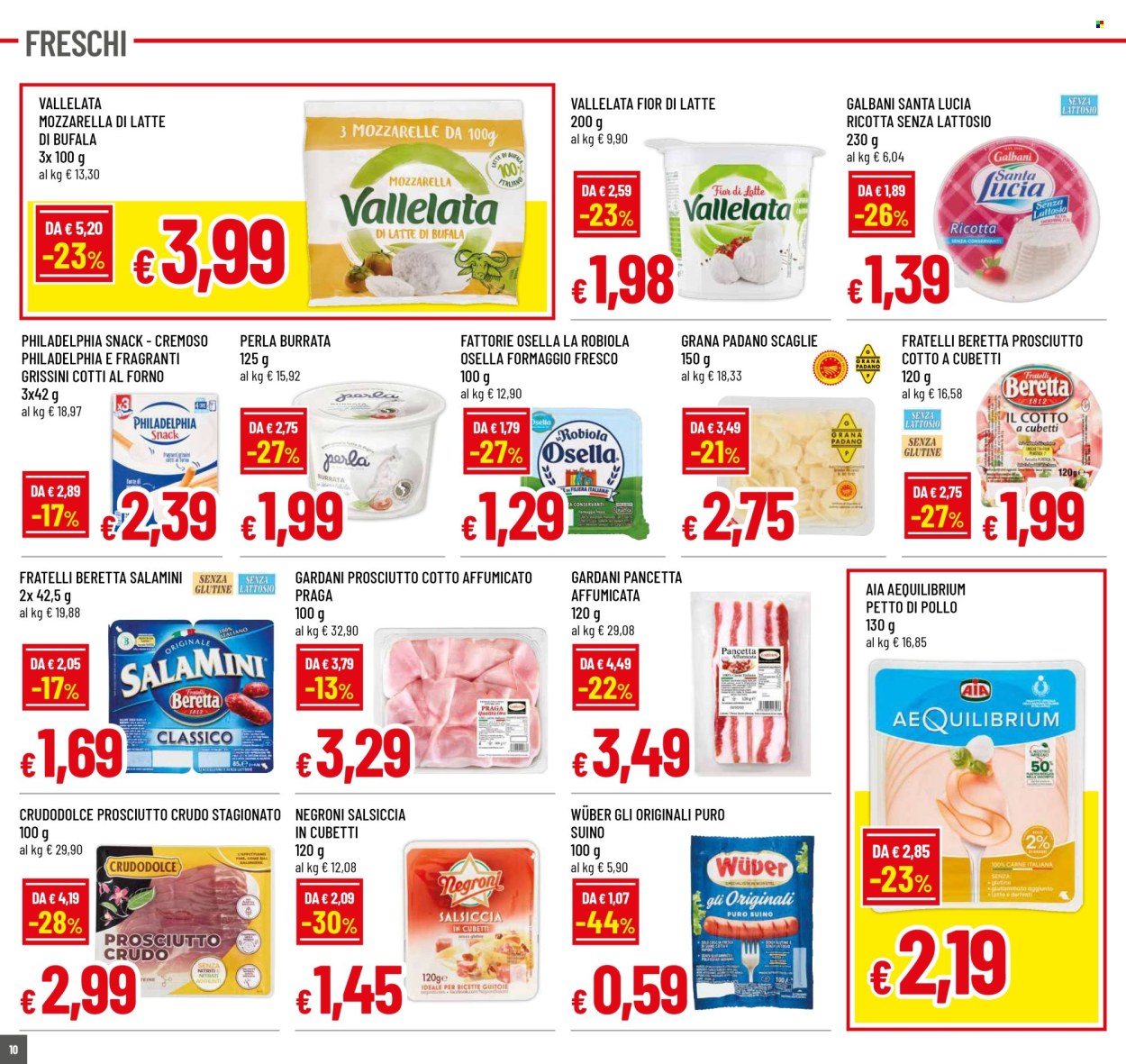 Volantino Famila - 21/8/2025 - 3/9/2025. Pagina 10