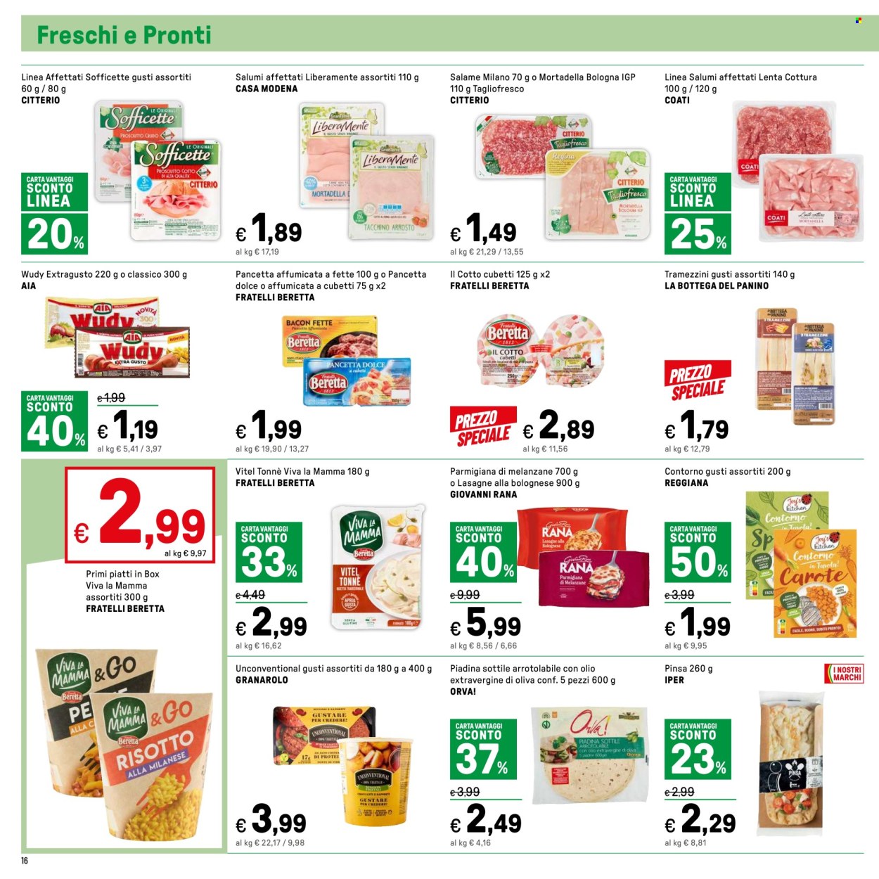Volantino Iper, La grande i - 22/8/2025 - 2/9/2025. Pagina 16