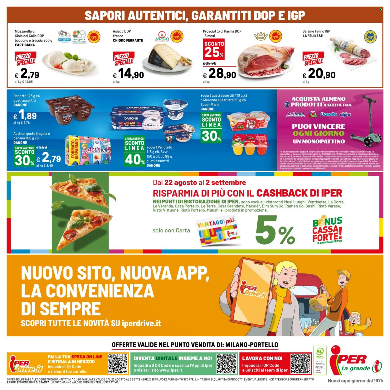 Volantino Iper, La grande i - 22/8/2025 - 2/9/2025. Pagina 40