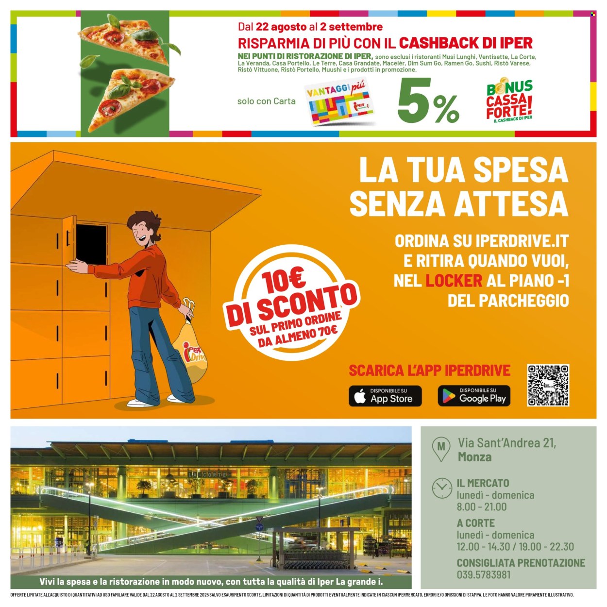 Volantino Iper, La grande i - 22/8/2025 - 2/9/2025. Pagina 20