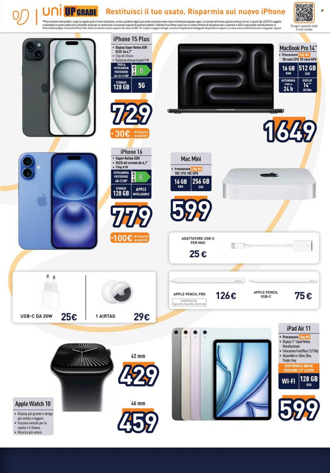 Volantino Unieuro - 22/8/2025 - 4/9/2025. Pagina 11