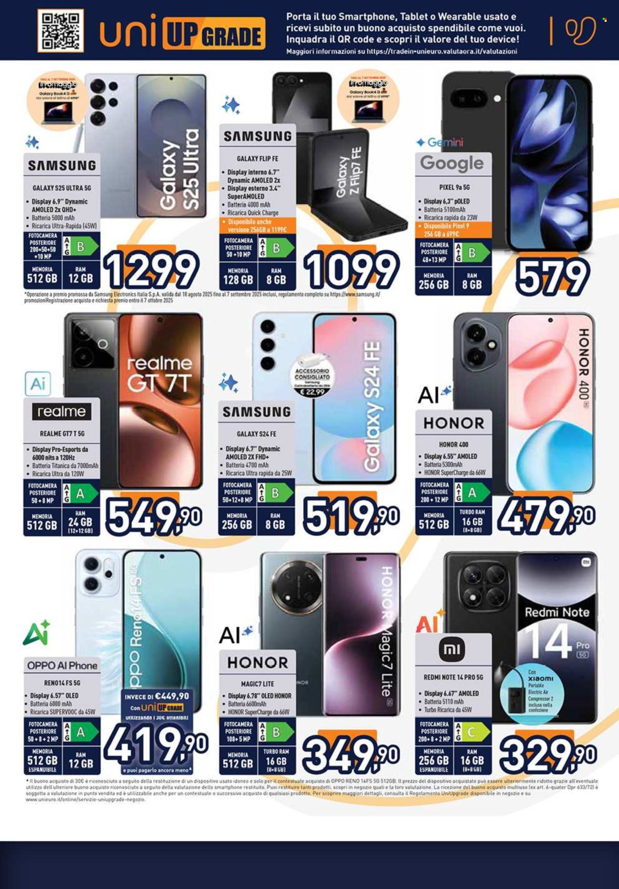 Volantino Unieuro - 22/8/2025 - 4/9/2025. Pagina 12
