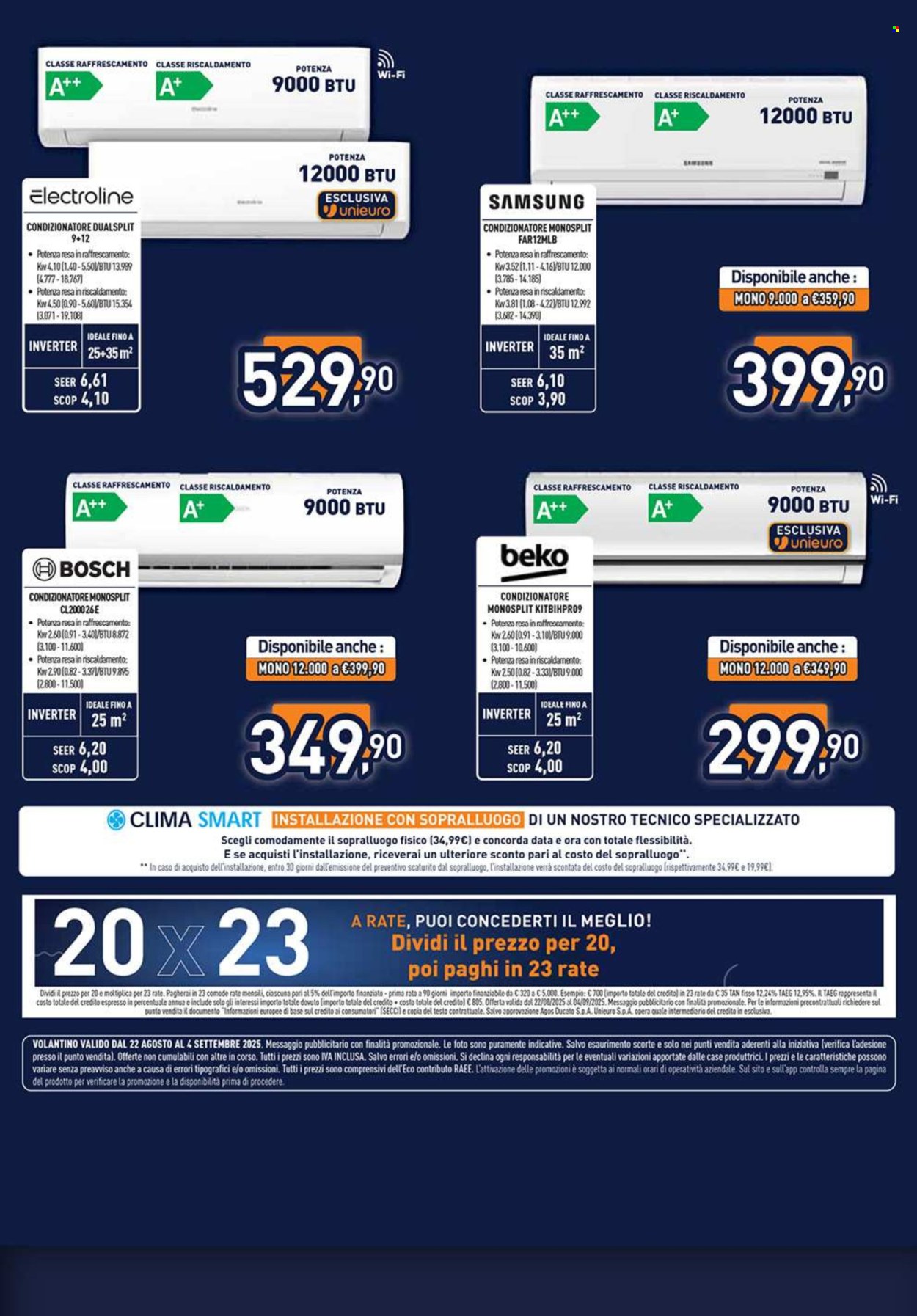 Volantino Unieuro - 22/8/2025 - 4/9/2025. Pagina 24