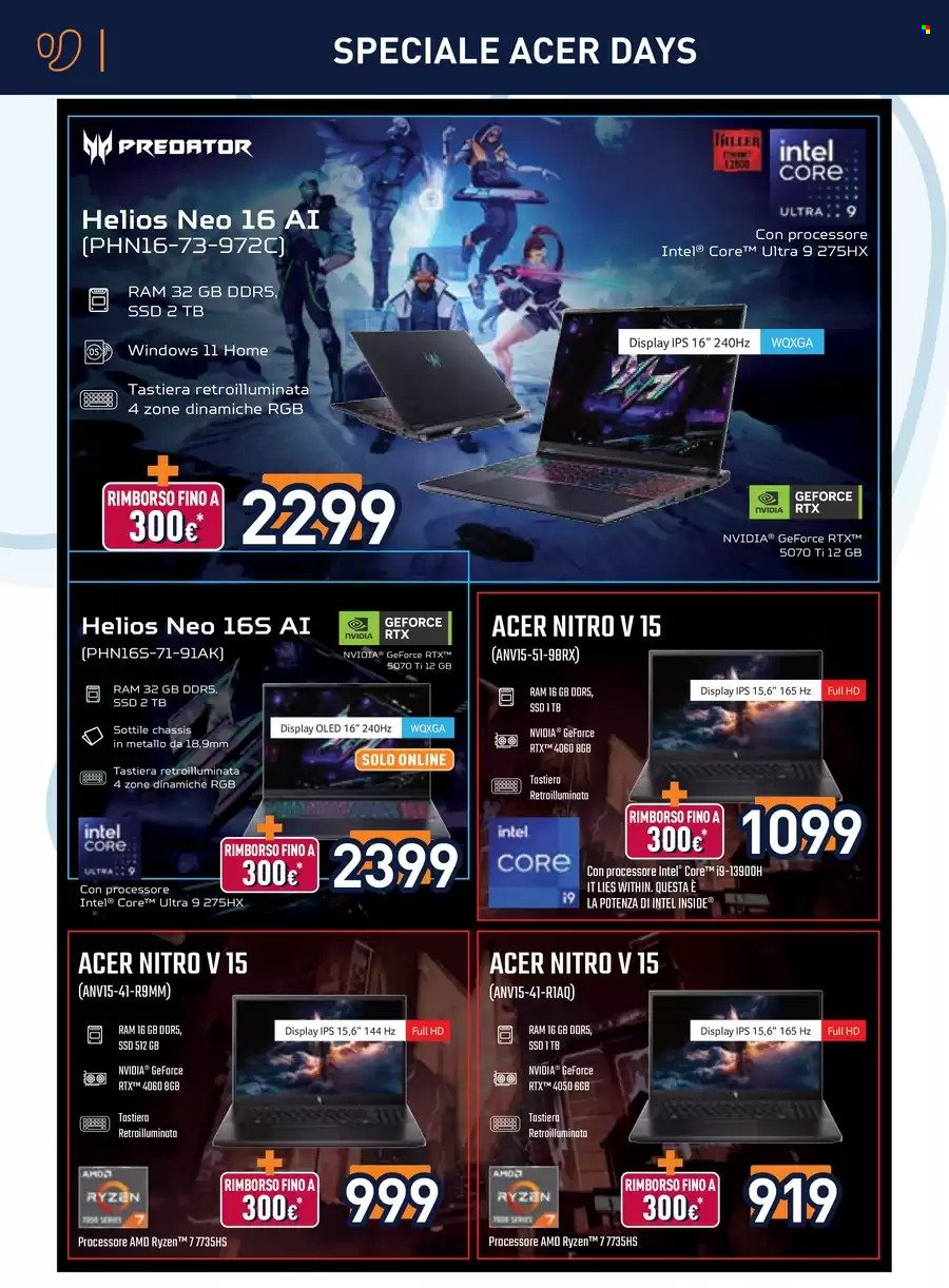 Volantino Unieuro - 22/8/2025 - 4/9/2025. Pagina 4