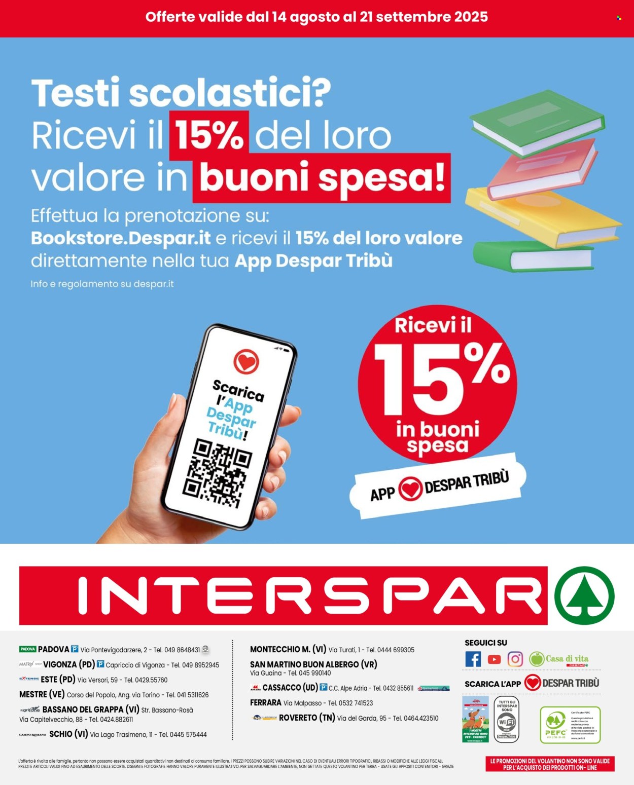 Volantino Interspar - 14/8/2025 - 21/9/2025. Pagina 16