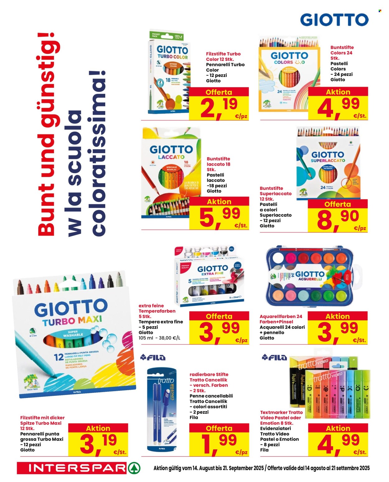 Volantino Interspar - 14/8/2025 - 21/9/2025. Pagina 24