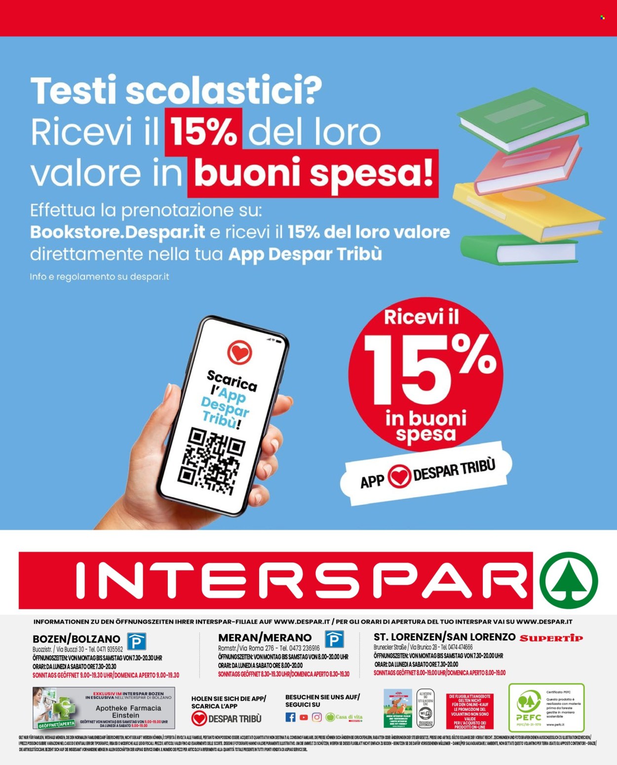 Volantino Interspar - 14/8/2025 - 21/9/2025. Pagina 32