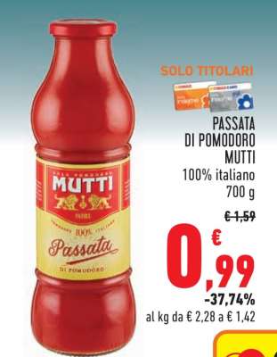 PASSATA DI POMODORO MUTTI